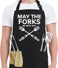 Kaidouma Funny Grill Aprons for Men by Kaidouma