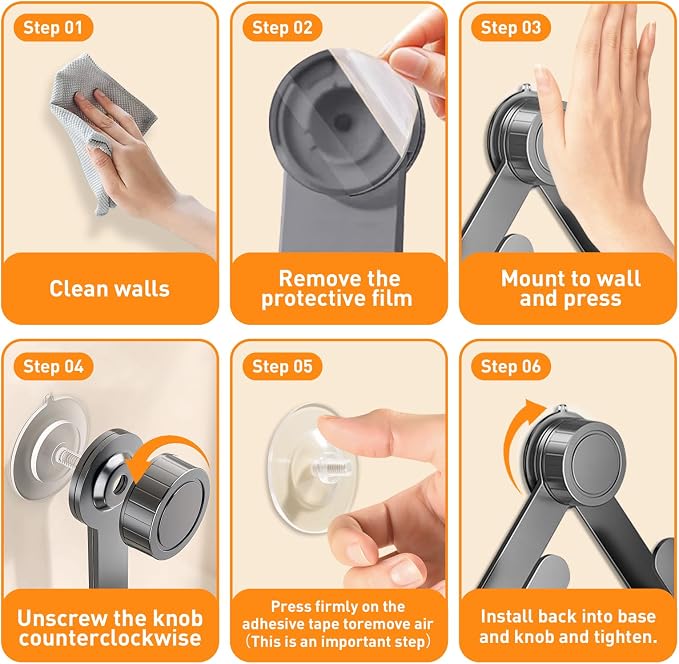 2 PCS Adjustable Pot Lid Holder, No Drill Adhesive Mount, Pot Lid Organizer - Image 7