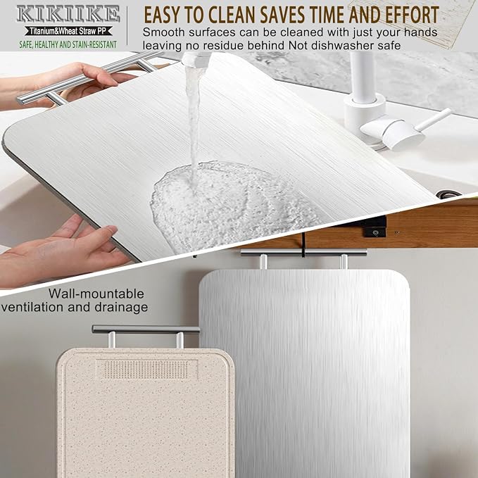 Titanium Cutting Board Double Sided Pure Titanium Cutting Boards - Image 4