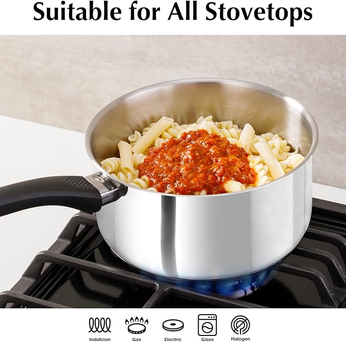 KOCH SYSTEME CS Stainless Steel Sauce Pan - Image 3