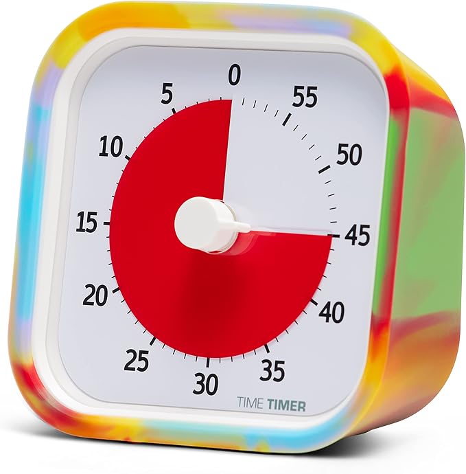 Time Timer MOD Tie Dye ⁠— Special Edition ⁠⁠— Visual Timer by TimeTimer