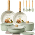 CAROTE Pots and Pans Set, Nonstick Cookware Set Detachable Handle, RV Cookware by CAROTE