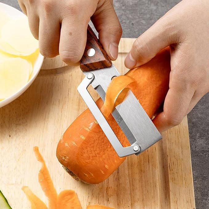 2026 New 2 Pack Multifunctional Vegetable Peeler, 2-in-1 Peelers - Image 9