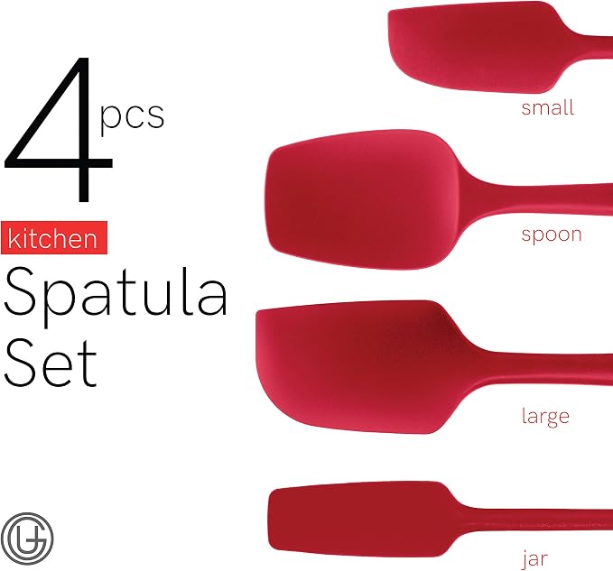 UpGood Silicone Spatula Set 600°F - Image 2