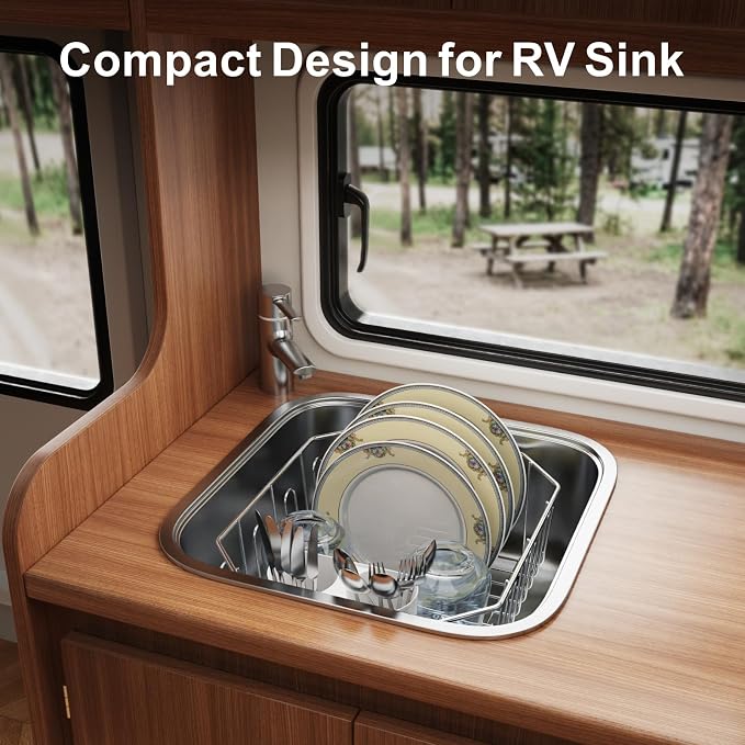 GSlife Small in Sink Dish Drying Rack - Image 6