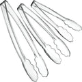 PlasticPro Clear Serving Tongs Combo Set by PLASTICPRO