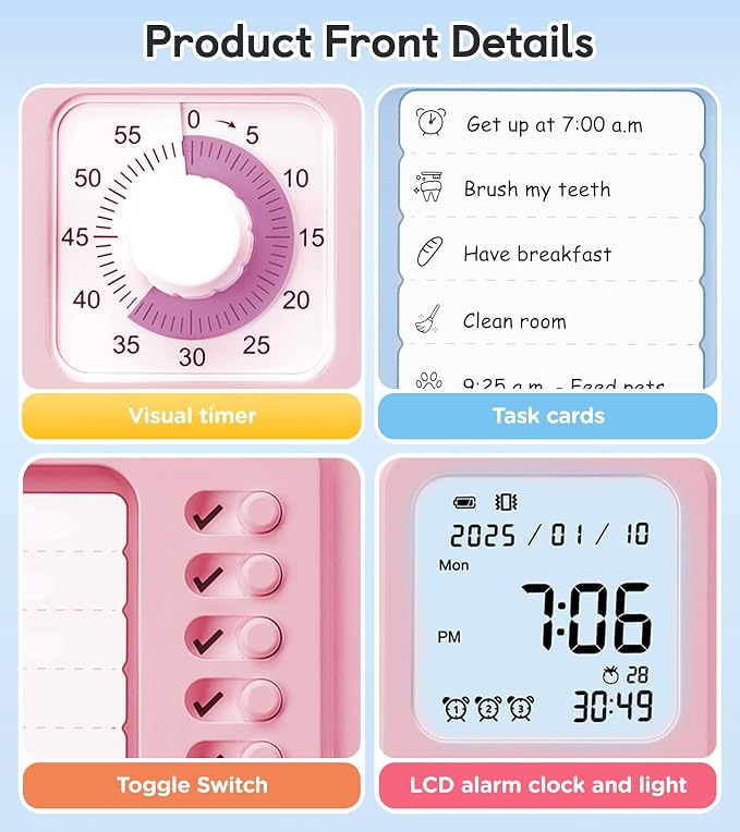 3-in-1 Visual Timer & ADHD Tool - Image 3