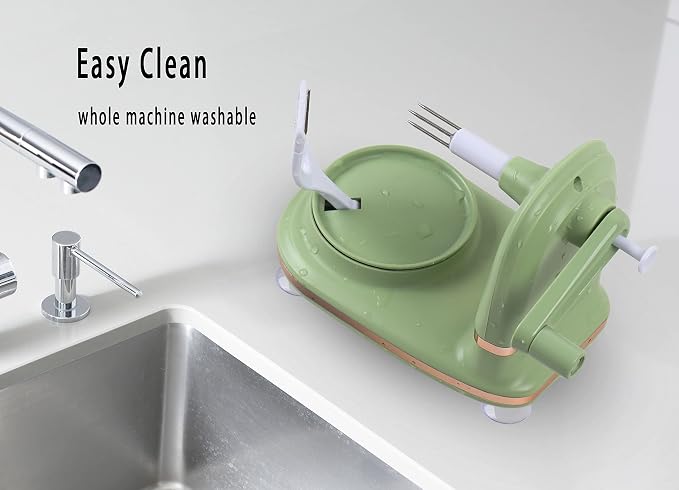 VEELAM Apple Peeler with 2 Blades Replacements, Apple Peeler Slicer & Corer - Image 6