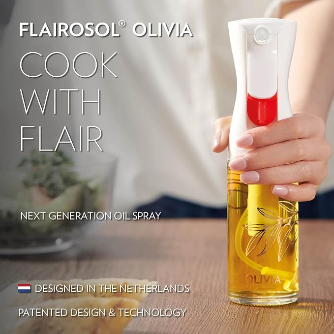 OLIVIA SIGNATURE Advanced Kitchen Oil Sprayer Technology, Fine Mist & Portion - Image 9
