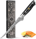 Damascus Fillet knife 7 Inch by ASETY