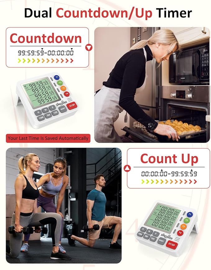 Digital Kitchen Timer for Cooking - Image 6