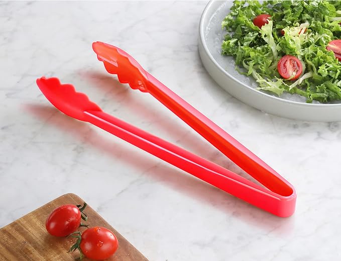 New Star Foodservice 35544 Utility Tong, High Heat Plastic, 12 inch - Image 4