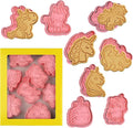 8 Piece Unicorn Cookie Cutter Set by Sakolla