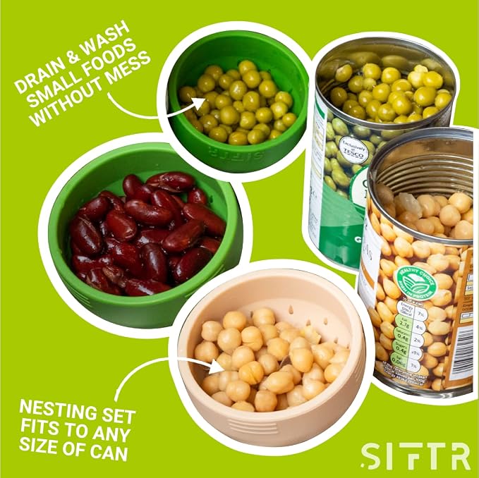 Nesting Can Strainer Mini Colander Set - Image 6