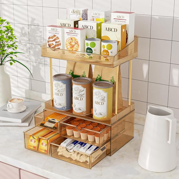SNSLXH 4 Drawers Makeup Organizer - Image 5