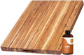 Teakhaus Carving Board and Cutting Board Oil Set by TEAKHAUS