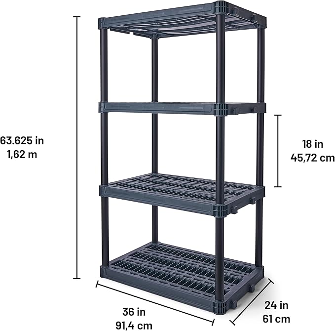 Plano 4-Shelf Extra Heavy-Duty Storage Unit - Image 2