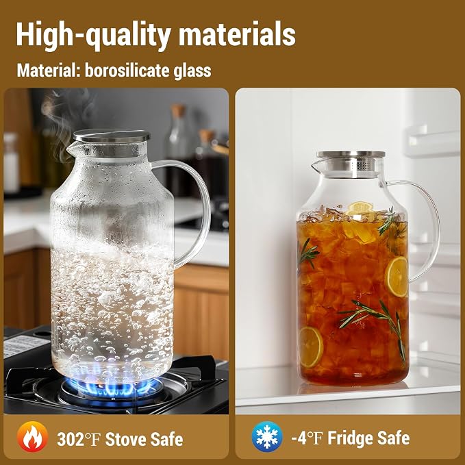 1 Gallon thickened Glass Pitcher - Image 6