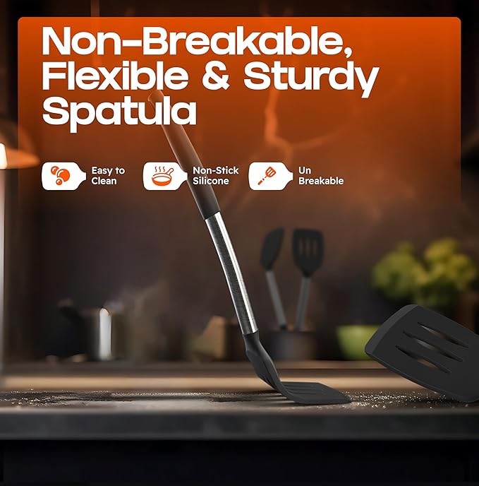BakeRoyal Silicone Spatula Set - Image 6