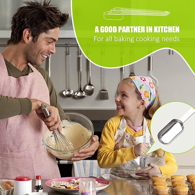 3PCS 1tbsp Single Measuring Spoon, Stainless Steel Long Handle Individual - Image 6