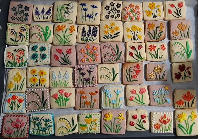 SPRING FLOWERS Embossing Rolling Pin - Image 4