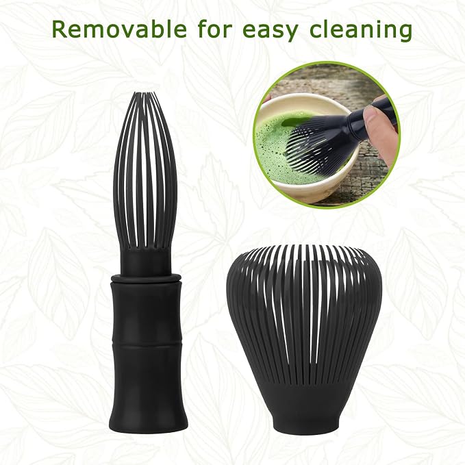 Matcha Whisk, Reusable Resin Matcha Whisk Easy to Clean Stirring Tool - Image 5