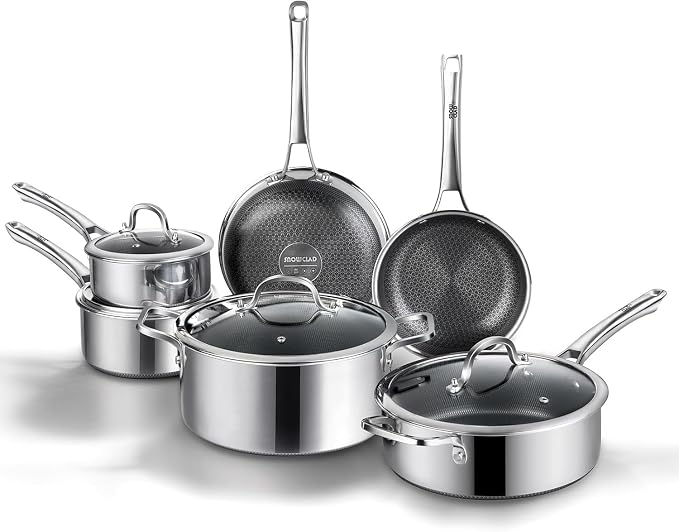 Non Stick Frying Pans Set, Hybrid Pans Set Nonstick, Pan by UltimateCookwareDestination
