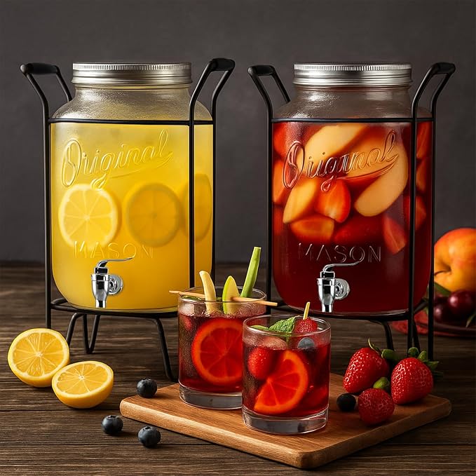 2 PACK-2 GALLON Drink Dispensers - Image 3