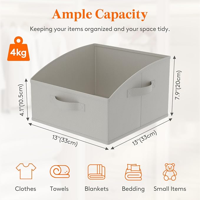 Lifewit Trapezoid Closet Storage Bins - Image 2