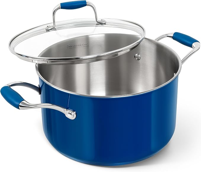 MICHELANGELO Stainless Steel Stock Pots by Michelangelo