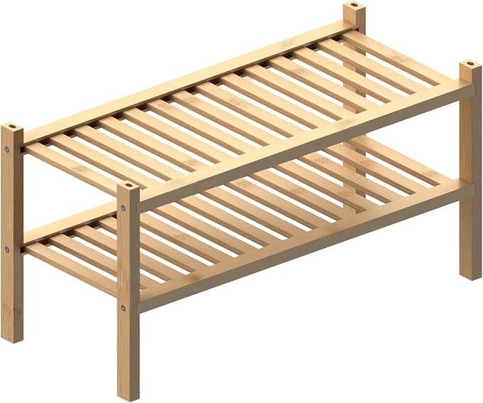 ROMGUAR CRAFT (Thick Bamboo Shoe Rack - Image 7