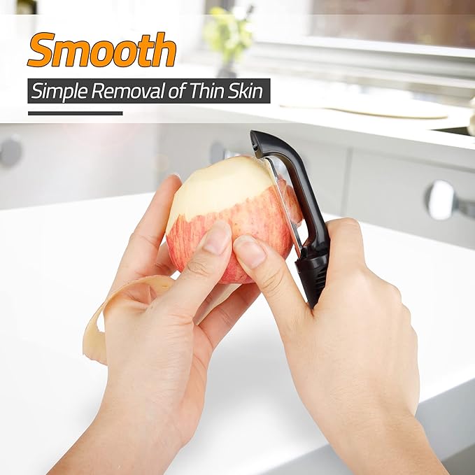 Vegetable Fruit peeler for kitchen Potato Peeler Hand Sharp Stainless Steel - Image 6