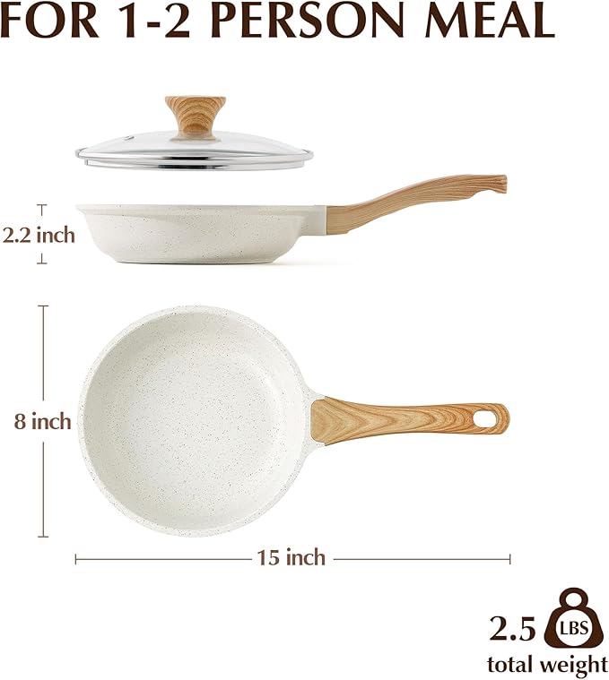 SENSARTE Nonstick Ceramic Frying Pan - Image 9