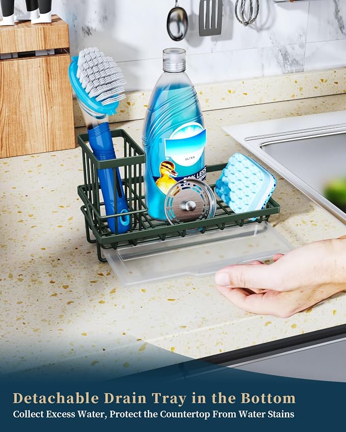 Consumest Sponge Holder for Kitchen Sink - Image 4