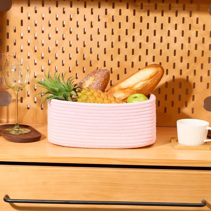 MiniArk Small Storage Baskets for Organizing | Closet Organizer Bins | Shelf - Image 5