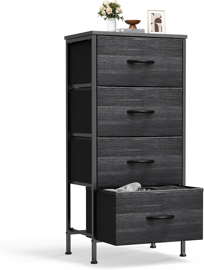 Sweetcrispy Nightstand Small Bedroom Dresser by Sweetcrispy