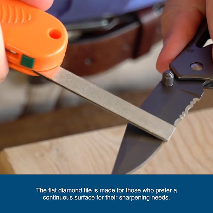 AccuSharp 4-in-1 Knife & Tool Sharpener, Coarse Tungsten Carbide Sharpening - Image 5