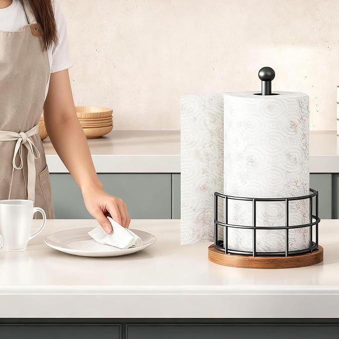 YATINEY Paper Towel Holder, Kitchen Paper Towel Holder - Image 3