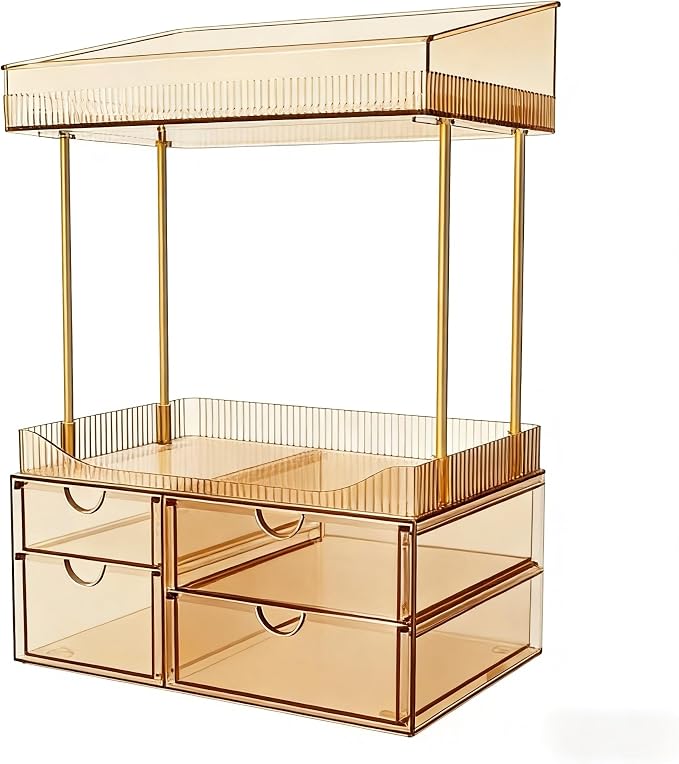 SNSLXH 4 Drawers Makeup Organizer by SNSLXH