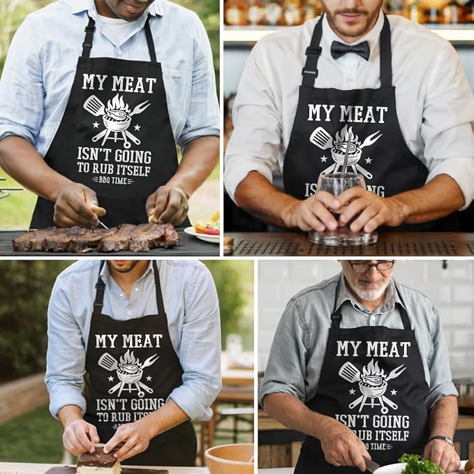 SANDJEST Funny Mens Aprons - Image 7