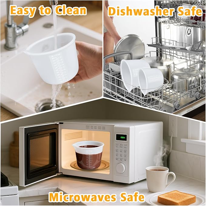 Silicone Chocolate Melting Cup Set - Image 9