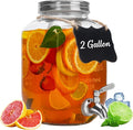 2 Gallon Glass Beverage Dispenser by Goldfishwa