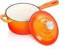 Enameled Cast Iron Sauce Pan by Leonyo