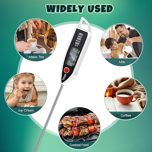 Copkim 6 Set Waterproof Food Thermometer - Image 7