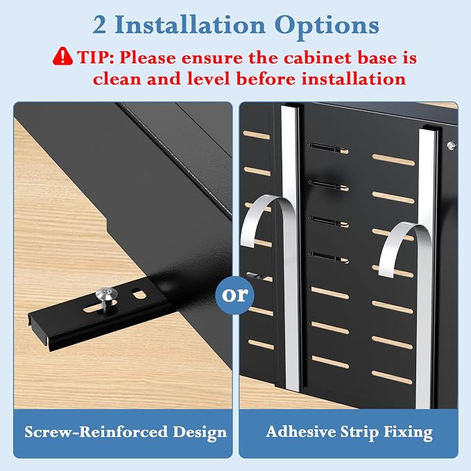Aisslro Under Sink Organizer, 2 Tier Under the Sink Storage, Expandable - Image 6