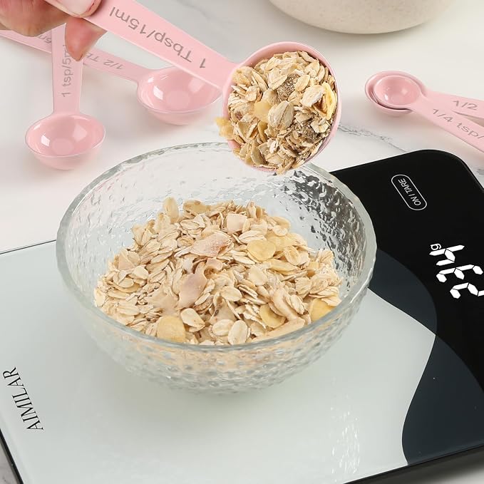 Stainless Steel Measuring Spoons Set of 5, Metal Measuring Cups and Spoons Set - Image 3