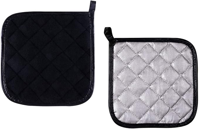 Pot Holders Cotton Made Machine Washable Heat Resistant Potholder, Pot Holder - Image 2