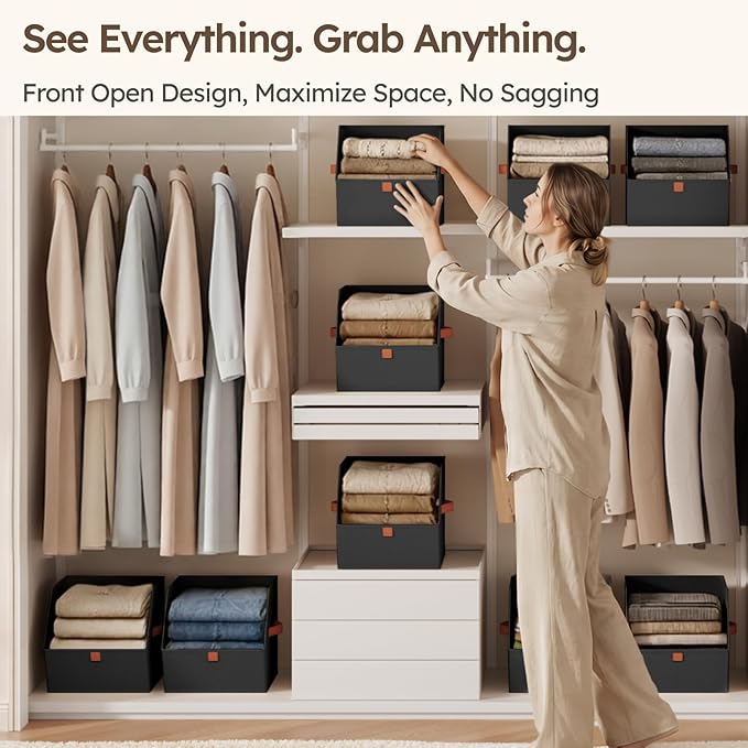 Homsorout Fabric Closet Storage Cubes - Image 2