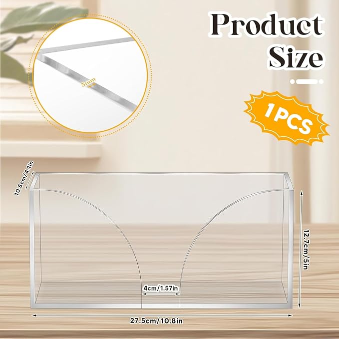 1PCS Paper Towel Holder, Minimalist, Countertop, Napkin Holder - Image 3
