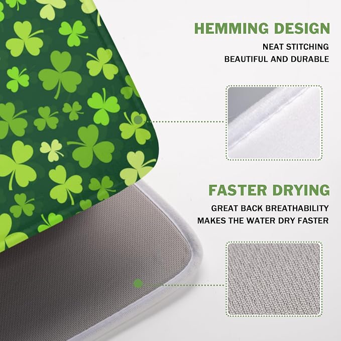 St. Patrick's Day Dish Drying Mat - Image 4